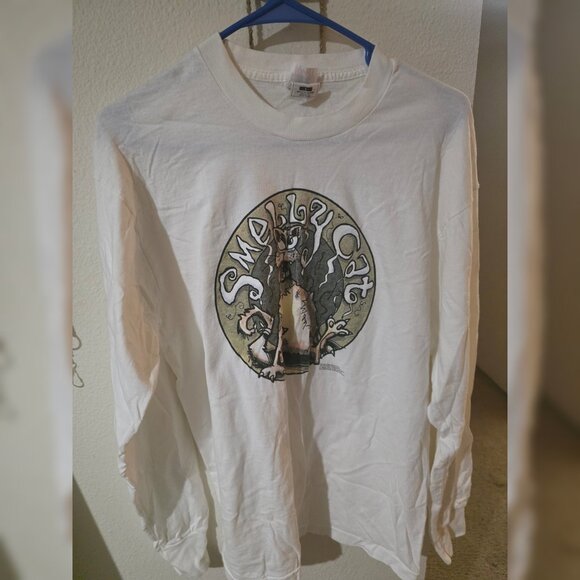 Vintage 90s FRIENDS show long sleeve - Large - smelly cat - - Picture 1 of 5